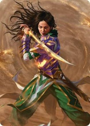 Descendant of Storms Art Card (2/54) [Tarkir: Dragonstorm Art Series]-1
