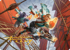 Aligned Heart Art Card (52/54) (Gold-Stamped Signature) [Tarkir: Dragonstorm Art Series]-1