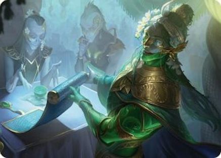 Sibsig Appraiser Art Card (8/54) [Tarkir: Dragonstorm Art Series]-1