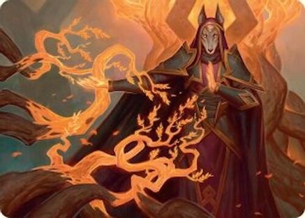 Abzan Devotee Art Card (10/54) [Tarkir: Dragonstorm Art Series]-1
