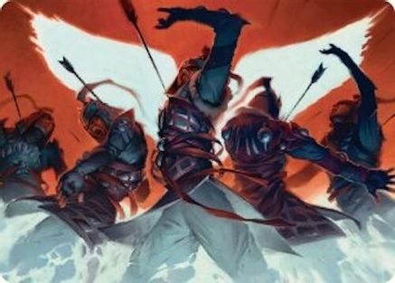 Desperate Measures Art Card (11/54) [Tarkir: Dragonstorm Art Series]-1