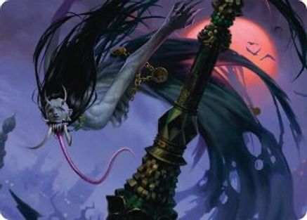 Qarsi Revenant Art Card (12/54) [Tarkir: Dragonstorm Art Series]-1
