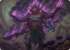 Rot-Curse Rakshasa Art Card (13/54) [Tarkir: Dragonstorm Art Series]-1