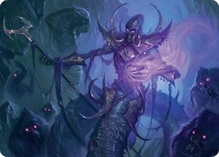 Sidisi, Regent of the Mire Art Card (14/54) [Tarkir: Dragonstorm Art Series]-1