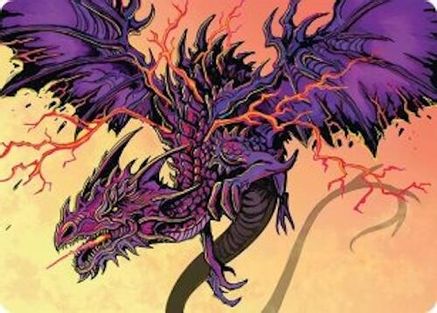 Stormshriek Feral Art Card (35/54) [Tarkir: Dragonstorm Art Series]-1