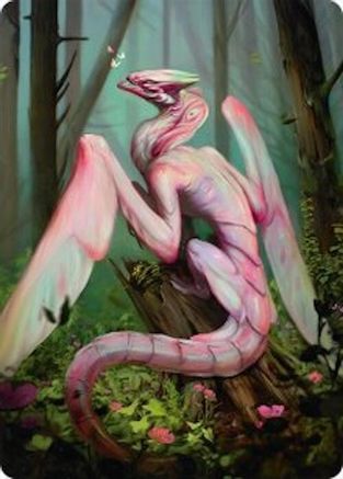Bloomvine Regent Art Card (46/54) [Tarkir: Dragonstorm Art Series]-1