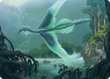 Teval, Arbiter of Virtue Art Card (26/54) [Tarkir: Dragonstorm Art Series]-1