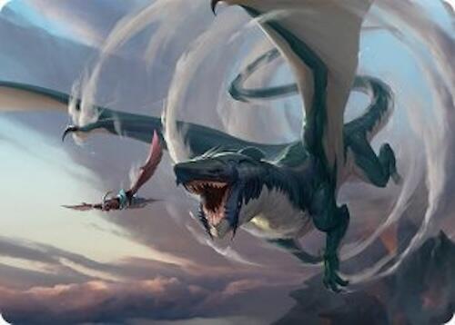 Whirlwing Stormbrood Art Card (27/54) [Tarkir: Dragonstorm Art Series]-1