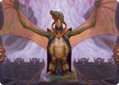 Kheru Goldkeeper Art Card (36/54) [Tarkir: Dragonstorm Art Series]-1