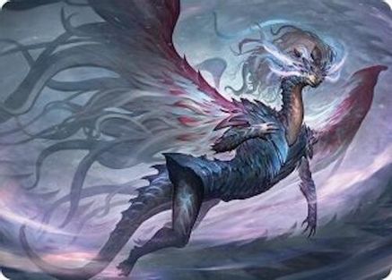 Shiko, Paragon of the Way Art Card (37/54) [Tarkir: Dragonstorm Art Series]-1