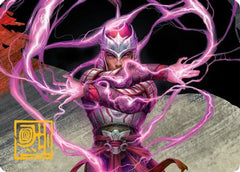 All-Out Assault Art Card (43/54) (Gold-Stamped Signature) [Tarkir: Dragonstorm Art Series]-1