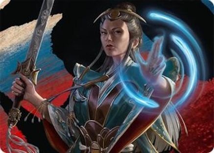Narset, Jeskai Waymaster Art Card (44/54) [Tarkir: Dragonstorm Art Series]-1