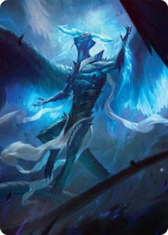 Ugin, Eye of the Storms Art Card (1/54) (AATDM-001) - Art Series: Tarkir: Dragonstorm-1