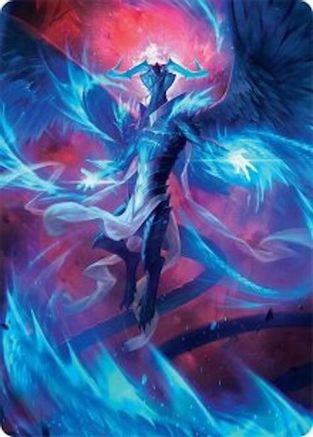 Ugin, Eye of the Storms Art Card (48/54) (AATDM-048) - Art Series: Tarkir: Dragonstorm-1