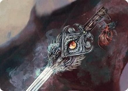 Dragonfire Blade Art Card (40/54) [Tarkir: Dragonstorm Art Series]-1