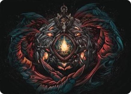 Mox Jasper Art Card (41/54) [Tarkir: Dragonstorm Art Series]-1