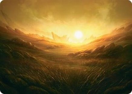 Plains Art Card (31/54) [Tarkir: Dragonstorm Art Series]-1