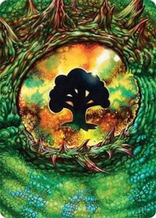 Forest Art Card (32/54) [Tarkir: Dragonstorm Art Series]-1