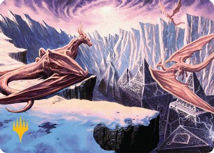 Maelstrom of the Spirit Dragon (42/54) (Gold-Stamped) [Tarkir: Dragonstorm Art Series]-1