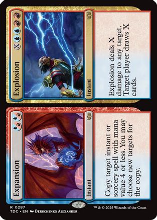 Expansion // Explosion [Tarkir: Dragonstorm Commander]-1