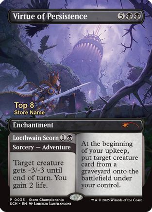 Virtue of Persistence (Top 8) (GAME-035) - Game Day & Store Championship Promos-1