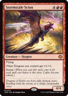 Stormscale Scion (Promo Pack) [Tarkir: Dragonstorm Promos]-1