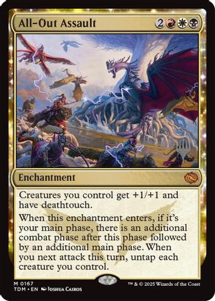 All-Out Assault (Promo Pack) [Tarkir: Dragonstorm Promos]-1