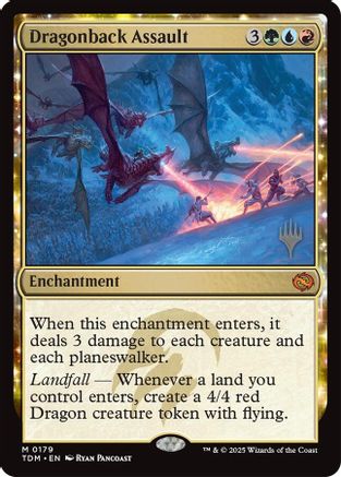 Dragonback Assault (Promo Pack) [Tarkir: Dragonstorm Promos]-1