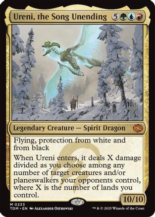 Ureni, the Song Unending (PPTDM-233) - Promo Pack: Tarkir: Dragonstorm Foil-1