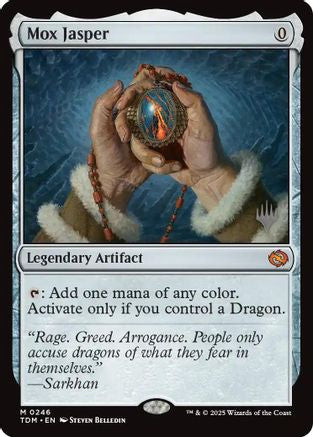 Mox Jasper (Promo Pack) [Tarkir: Dragonstorm Promos]-1