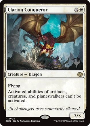 Clarion Conqueror [Tarkir: Dragonstorm Promos]-1