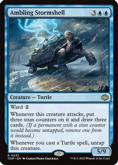 Ambling Stormshell (Promo Pack) [Tarkir: Dragonstorm Promos]-1