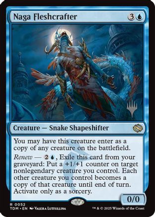 Naga Fleshcrafter (Promo Pack) [Tarkir: Dragonstorm Promos]-1