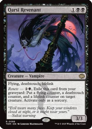 Qarsi Revenant [Tarkir: Dragonstorm Promos]-1
