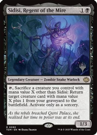 Sidisi, Regent of the Mire (Promo Pack) [Tarkir: Dragonstorm Promos]-1