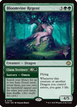 Bloomvine Regent (Promo Pack) [Tarkir: Dragonstorm Promos]-1