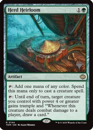 Herd Heirloom (Promo Pack) [Tarkir: Dragonstorm Promos]-1