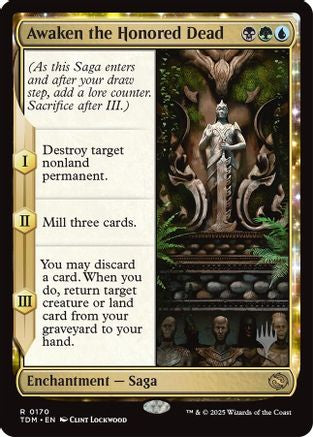 Awaken the Honored Dead [Tarkir: Dragonstorm Promos]-1