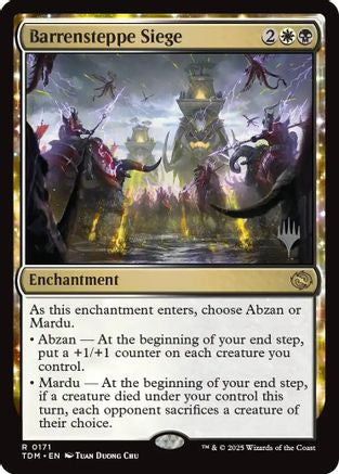 Barrensteppe Siege [Tarkir: Dragonstorm Promos]-1