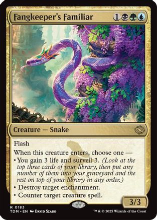 Fangkeeper's Familiar (Promo Pack) [Tarkir: Dragonstorm Promos]-1