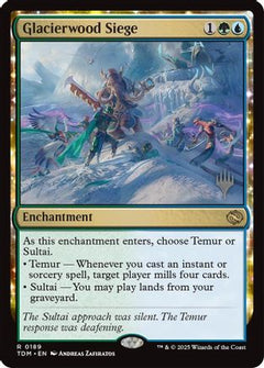 Glacierwood Siege [Tarkir: Dragonstorm Promos]-1