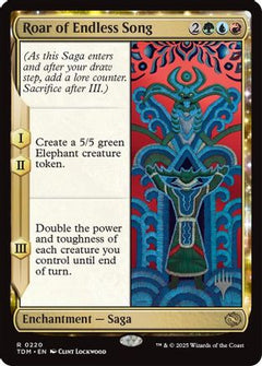 Roar of Endless Song (Promo Pack) [Tarkir: Dragonstorm Promos]-1