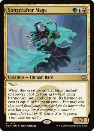 Songcrafter Mage [Tarkir: Dragonstorm Promos]-1