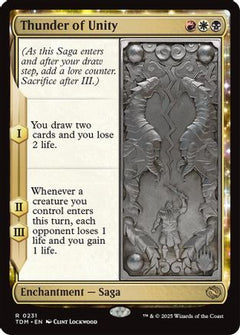 Thunder of Unity [Tarkir: Dragonstorm Promos]-1