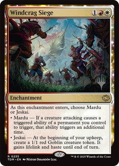Windcrag Siege [Tarkir: Dragonstorm Promos]-1