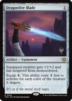 Dragonfire Blade (Promo Pack) [Tarkir: Dragonstorm Promos]-1