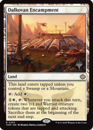Dalkovan Encampment (Promo Pack) [Tarkir: Dragonstorm Promos]-1