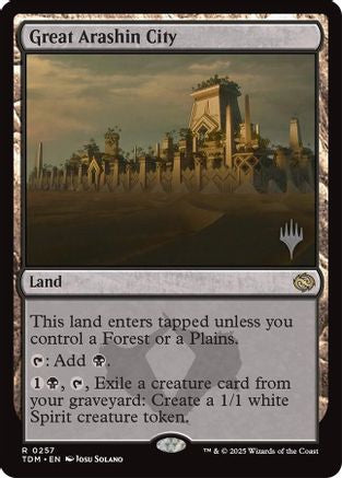 Great Arashin City [Tarkir: Dragonstorm Promos]-1