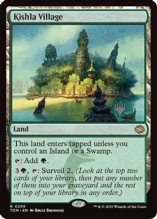 Kishla Village [Tarkir: Dragonstorm Promos]-1