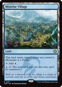 Mistrise Village (Promo Pack) [Tarkir: Dragonstorm Promos]-1